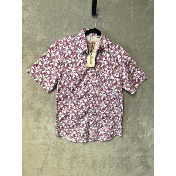 Rafter C Other - Rafter C Cowboy Collection Short Sleeve Button Up Shirt Small Paisley